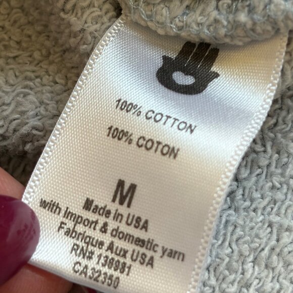 Spiritual Gangster Breathe Deep Crewneck Sweatshirt (Blue) - Size Medium - Picture 6 of 7